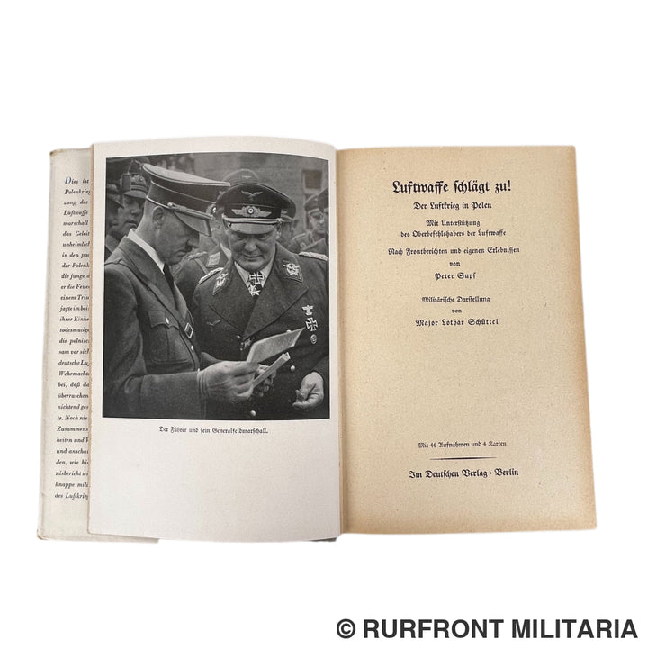 Boek Luftwaffe Schlägt Zu.