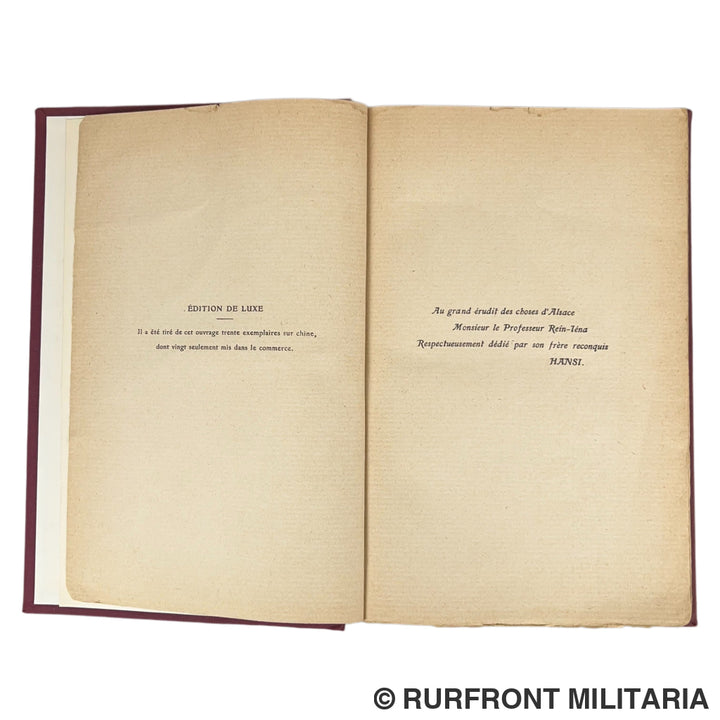 Boek ’Professor Knatschké’ – Édition de Luxe op Papier de Chine (1916)