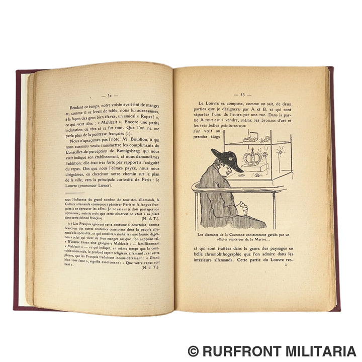 Boek ’Professor Knatschké’ – Édition de Luxe op Papier de Chine (1916)
