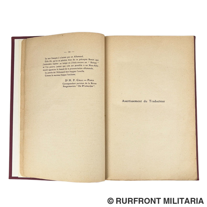 Boek ’Professor Knatschké’ – Édition de Luxe op Papier de Chine (1916)