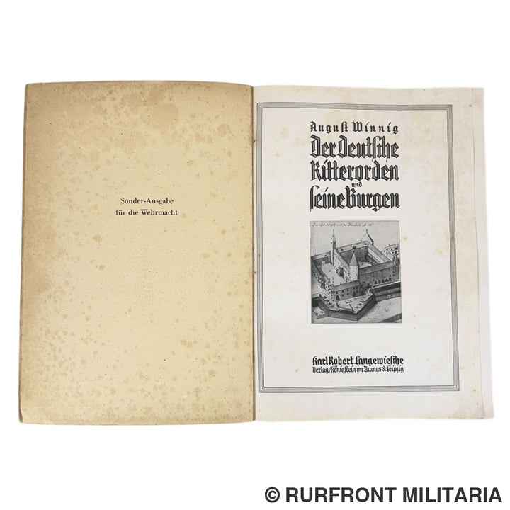 Boek Wehrmacht Sonder-Ausgabe (1943) – Der Deutsche Ritterorden und seine Burgen