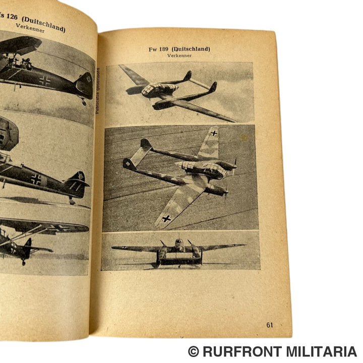 Boekjes Oorlogsvliegtuigen 1943/Kriegsflugzeuge 1941