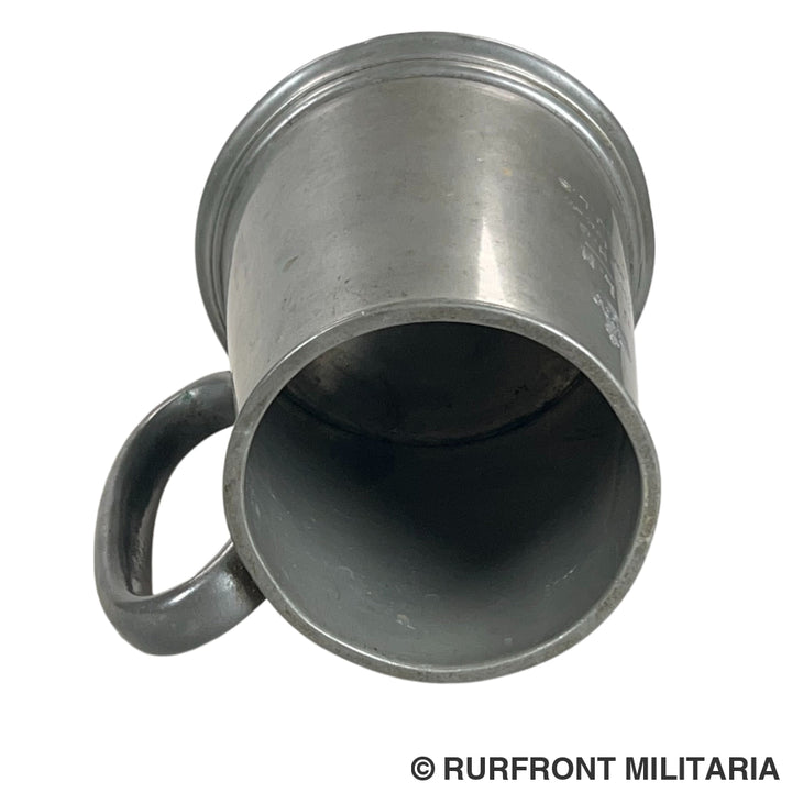 British pewter beer mug 1941