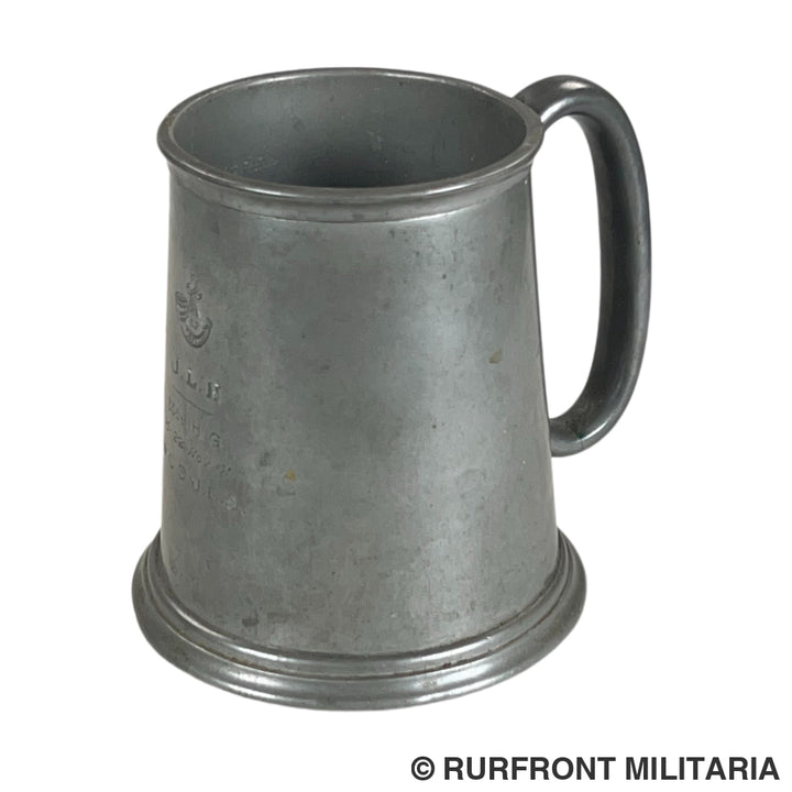 British pewter beer mug 1941