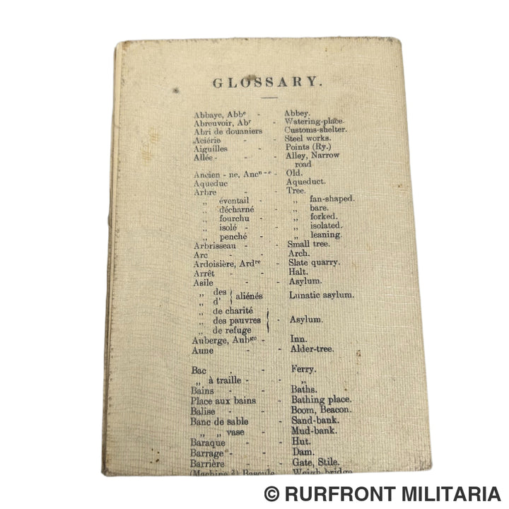 Britse Wo1 Trench Map 1916