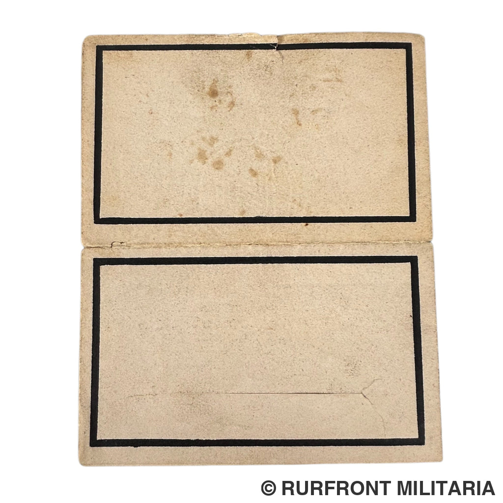 Death card and mourning letter Gottfried Kerschgens