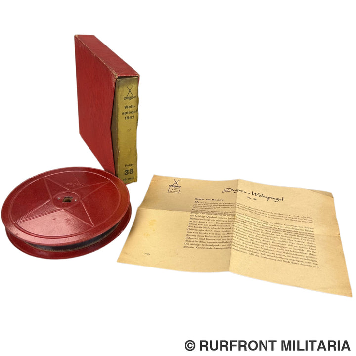 Degeto folge 38 weltspiegel 16mm film 1942 Stürm auf Rostow Ostfront