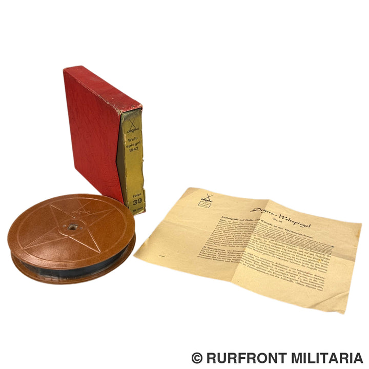 Degeto folge 39 weltspiegel 16mm film 1942 Luftangriffe auf Malta und Kämpfe and der El alamein Front