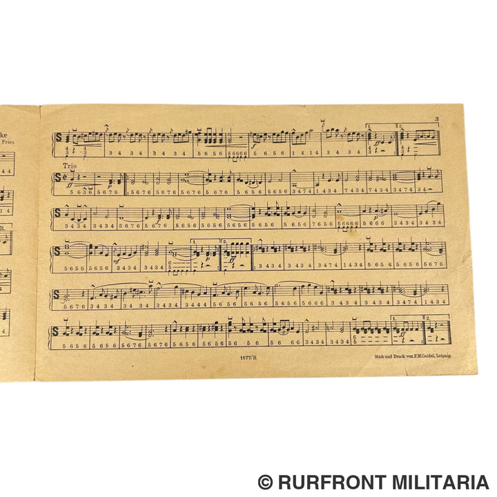 Duits muziekarrangement Alte kameraden 1938