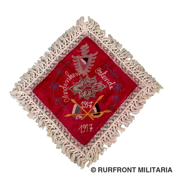 Duits wo1 Kleedje Andenken an Ostende 1917