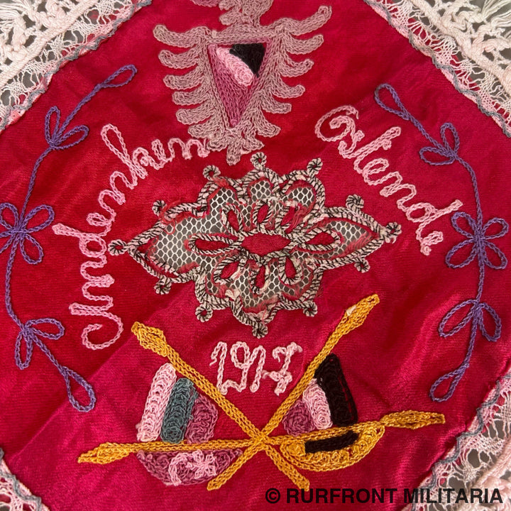 Duits wo1 Kleedje Andenken an Ostende 1917