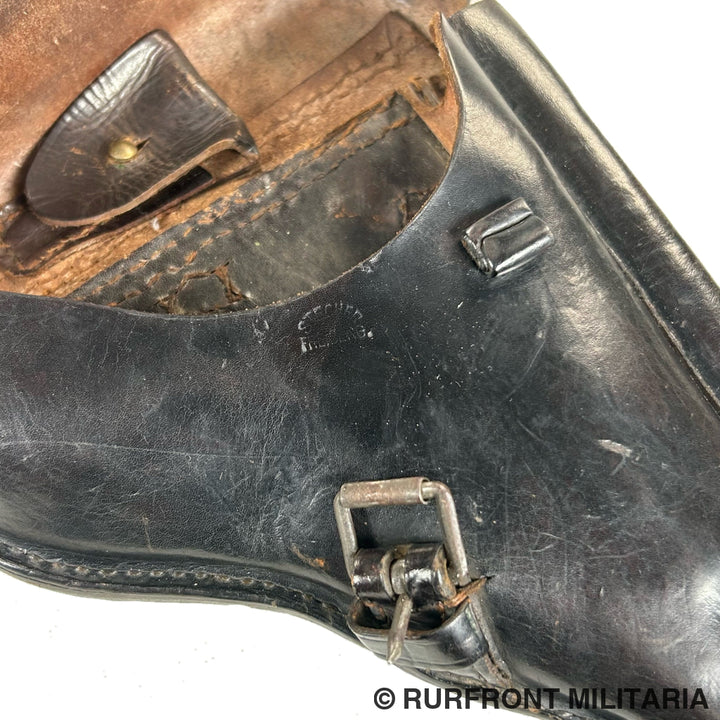 Duits Wo1 P08 Holster Stecher Freiberg 1914