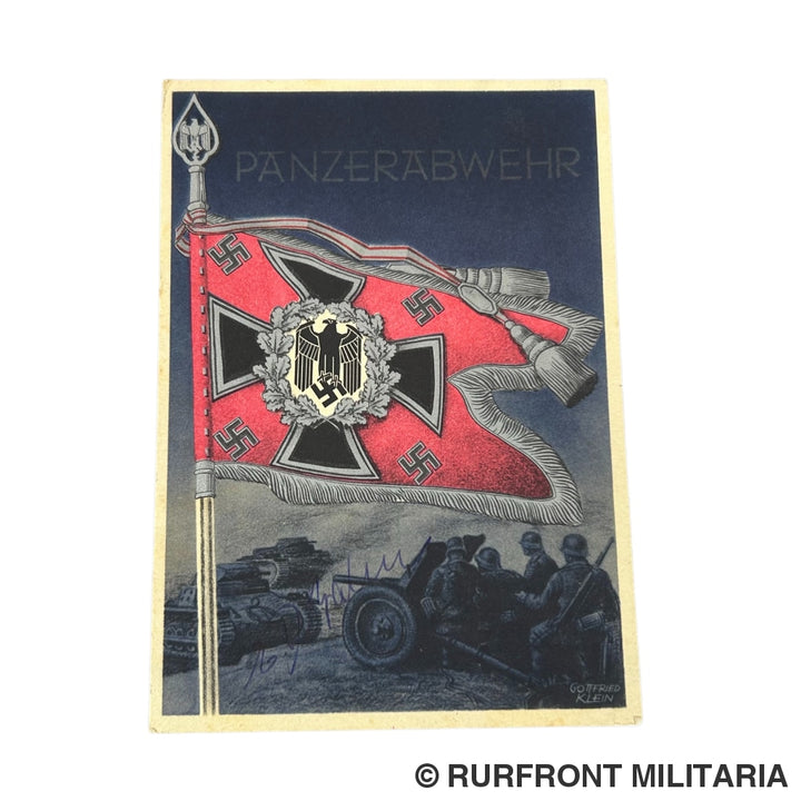 Duitse Postkaart Panzerabwehr