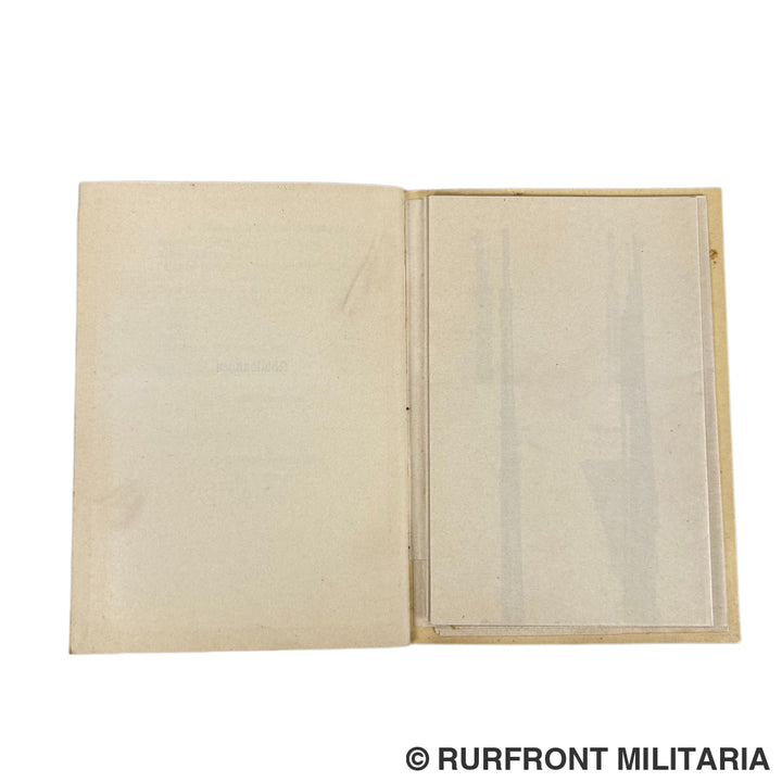 Duitse Schusswaffen 98 handleiding 1935 zeldzaam!