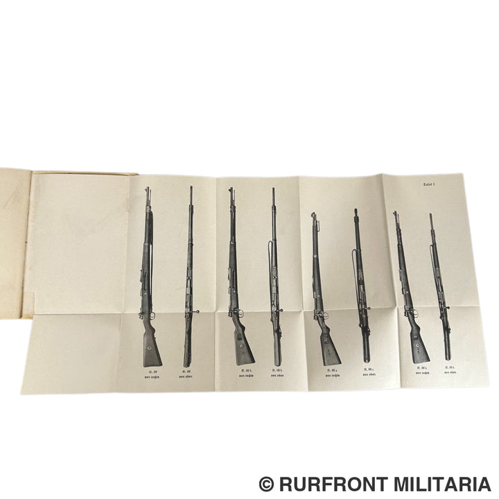 Duitse Schusswaffen 98 handleiding 1935 zeldzaam!