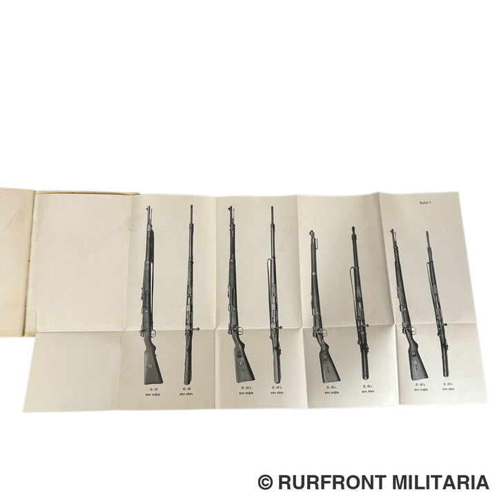 Duitse Schusswaffen 98 handleiding 1935 zeldzaam!