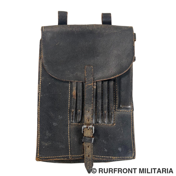 Duitse Wehrmacht m35 Kaartentas zwarte variant.