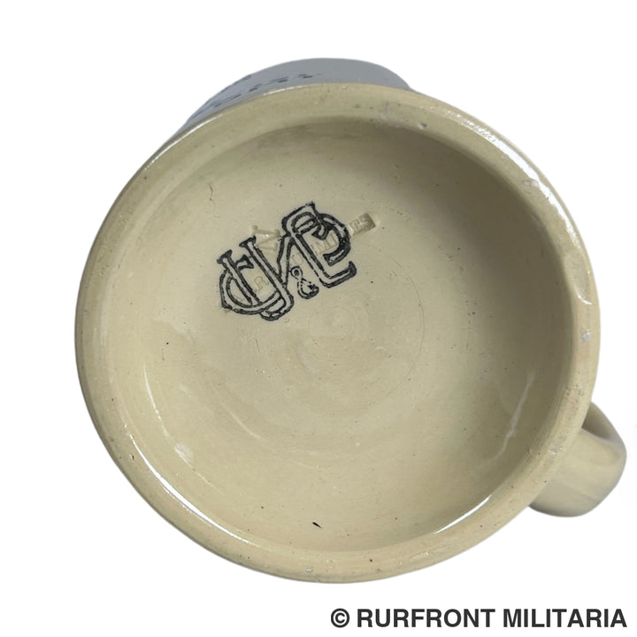 Duitse wo1 bierpul bayerische Armee fernsprechabteilung 121 Weihnacht 1917