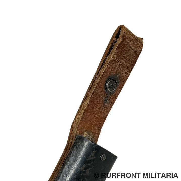 Duitse Wo1 Grabendolch/Trench Knife Zwarte Uitvoering Voor Officieren In Mint Conditie!