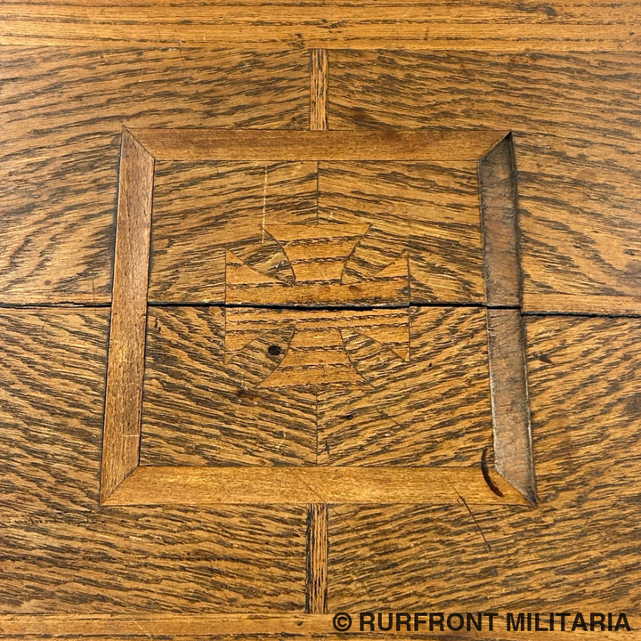 Duitse wo1 houten schmuck herinnerings kist