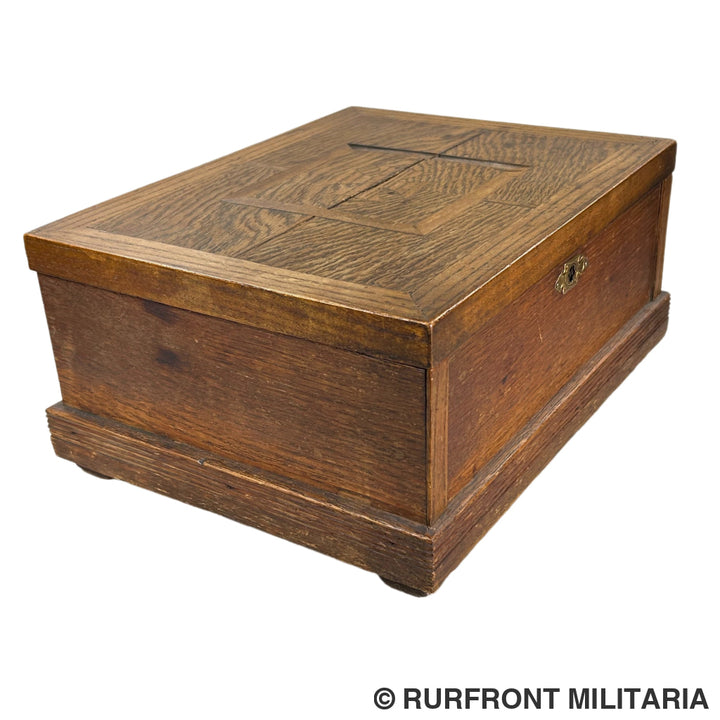 Duitse wo1 houten schmuck herinnerings kist