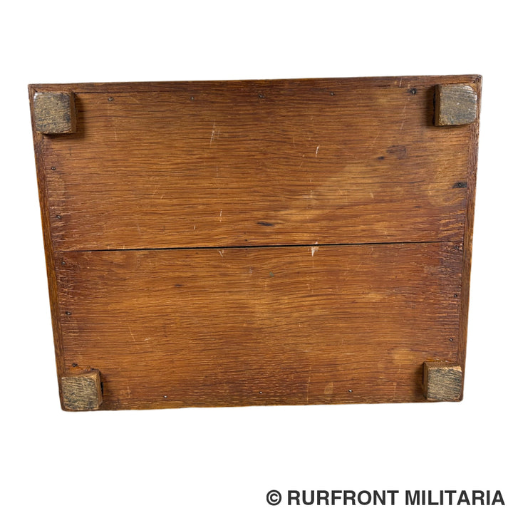 Duitse wo1 houten schmuck herinnerings kist