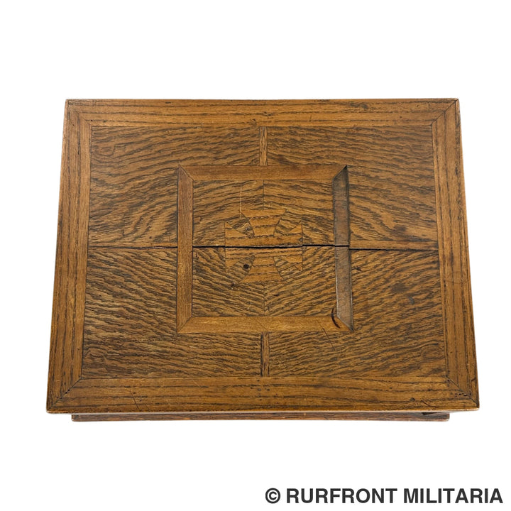 Duitse wo1 houten schmuck herinnerings kist