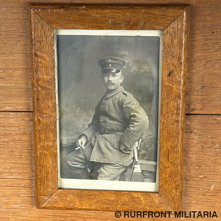 Duitse wo1 houten schmuck herinnerings kist