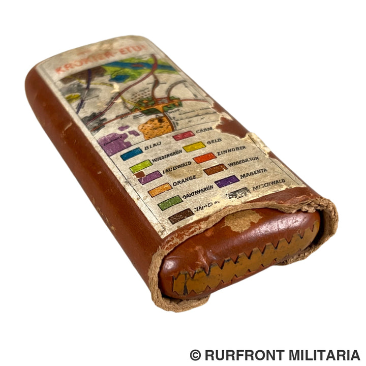 Duitse wo1 Krokier Etui Johann Faber no. 3144