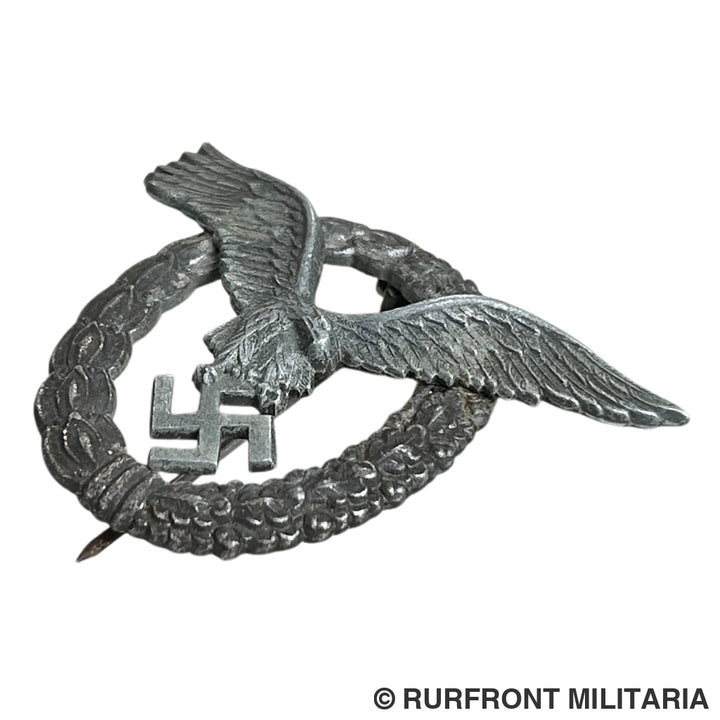 Flugzeugführerabzeichen Friedrich Linden Lüdenscheid Zink