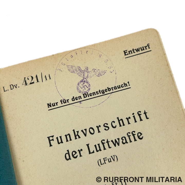 Funkvorschrift Der Luftwaffe Heft 11 Verkehrszeichen Und Verkehrsabkürzungen Legion Condor.