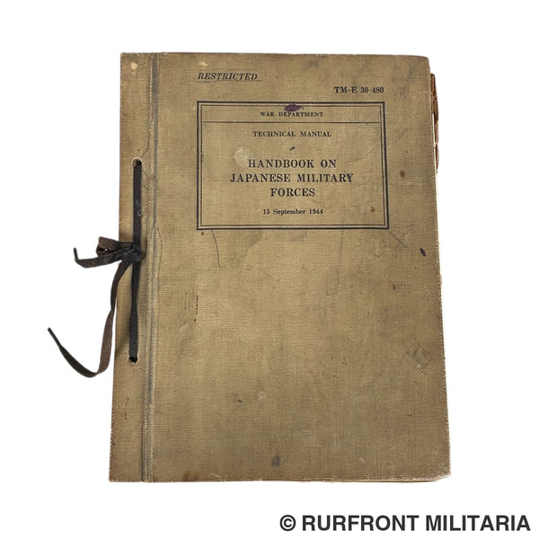 Handbook on Japanese Military forces 1944 op Nederlandse naam