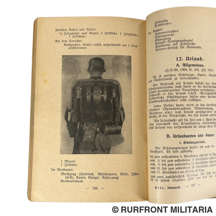Handbuch Der Infanterist 1932