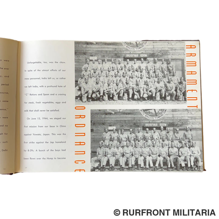 Hellbird war Book 1945 gesigneerd door colonel F. Kalberer very rare!