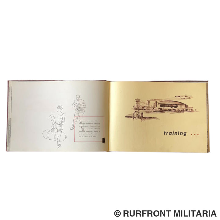 Hellbird war Book 1945 gesigneerd door colonel F. Kalberer very rare!