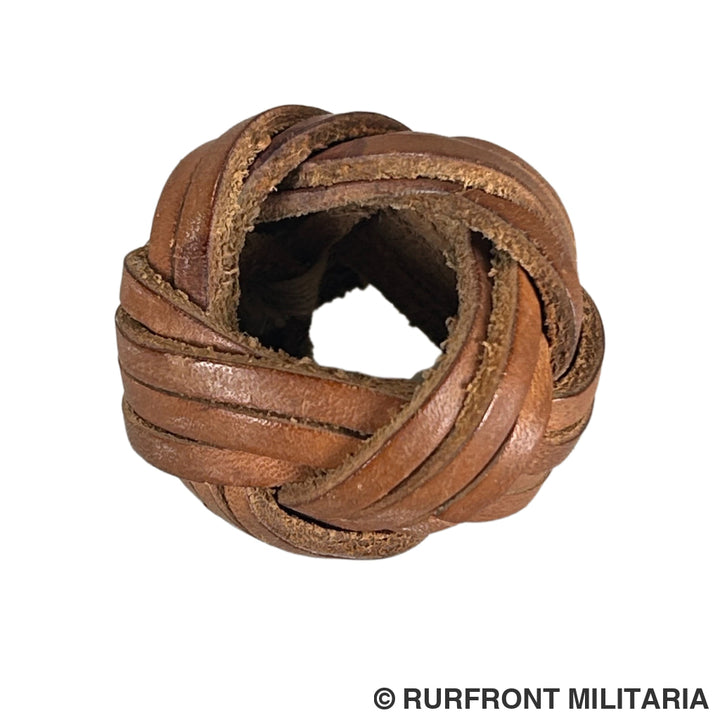 Hj/BDM leather scarf knot