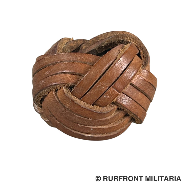 Hj/BDM leather scarf knot