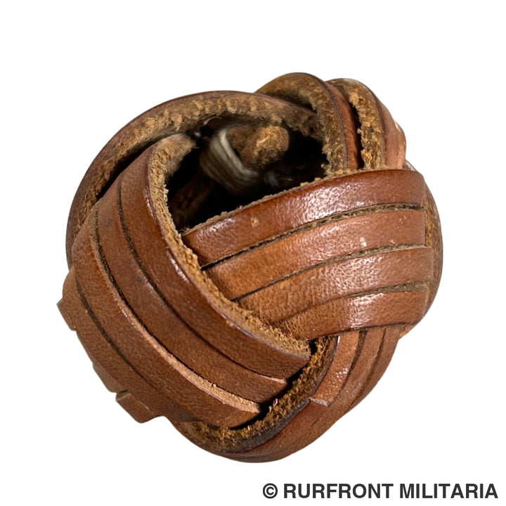 Hj/BDM leather scarf knot