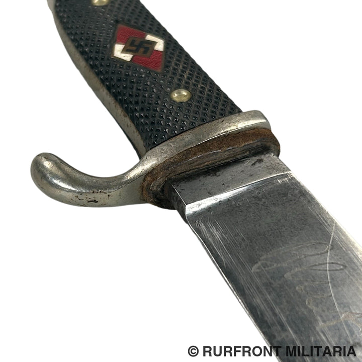Hj dolk Schöttelhöfer vroege variant met motto