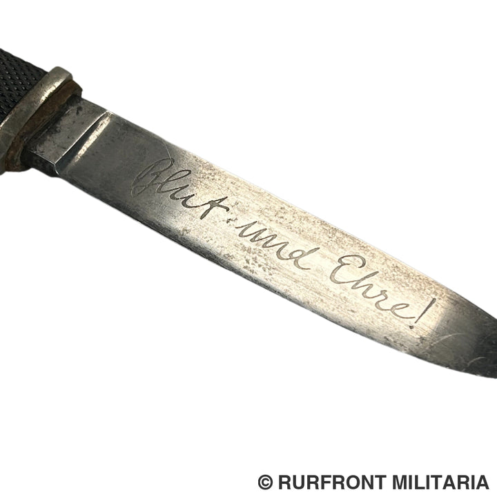 Hj dolk Schöttelhöfer vroege variant met motto