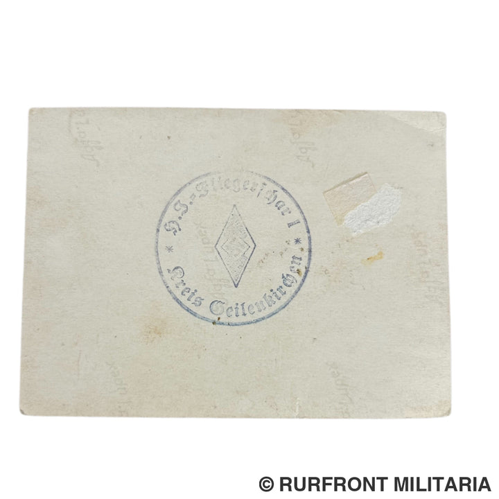 Hj/RAD papierset Albert Weidmann HJ Fliegerschar