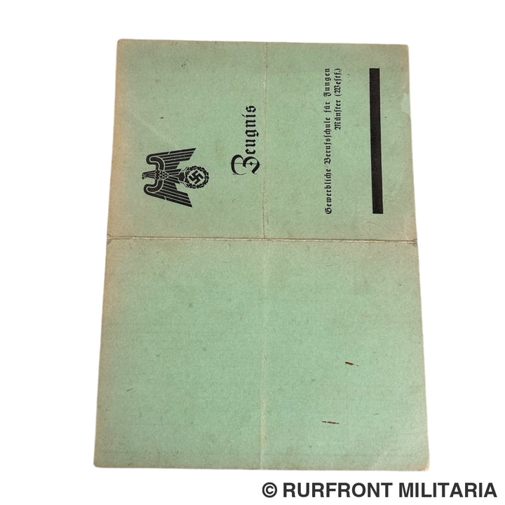 Hj Zeugnis set Günther Hilbrenner Bann 148.