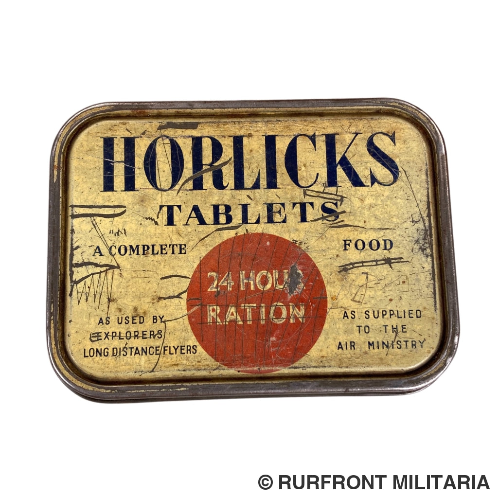 Horlicks Tablets 24 hour Ration tablets Tin – Rurfront Militaria
