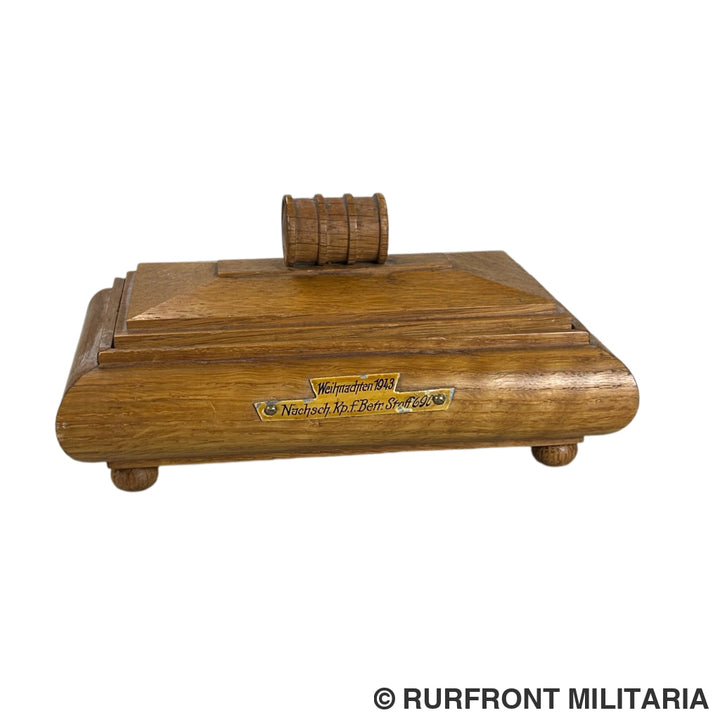 Houten kistje Weihnachten 1943