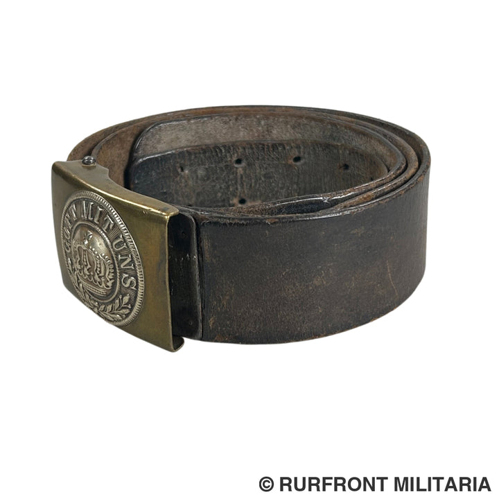 Imperial Wo1 Koppelslot Met Riem Gott Mit Uns.