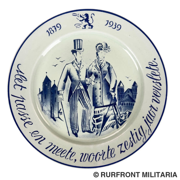 Jubileumbord 1939 Maison Louis Maastricht