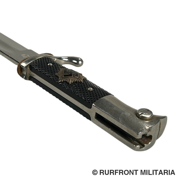 K98 Extraseitengewehr/Dress Bayonet Met Oplage Luftschutz Wkc Lang Frog.
