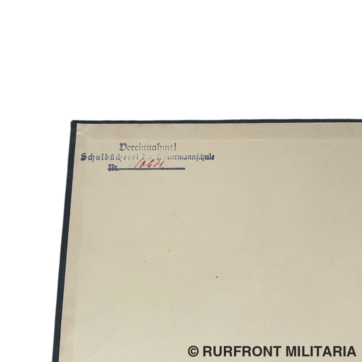 Kriegsmarine F-Tafel 1941 III Auflage 2154 u-boot Kriegsmarinearsenal Gotenhafen