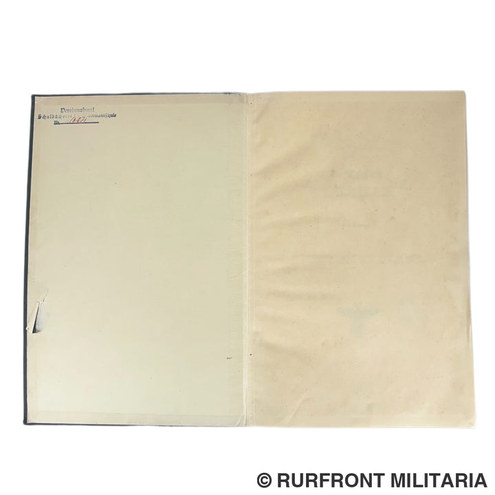 Kriegsmarine F-Tafel 1941 III Auflage 2154 u-boot Kriegsmarinearsenal Gotenhafen