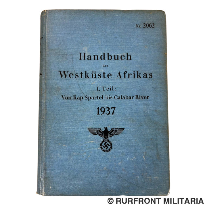 Kriegsmarine Handbuch der Westküste Afrikas 1937